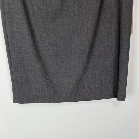 Calvin Klein Womens Gray Petite Pencil Skirt Career Suit Separates size 4P - Picture 6 of 14
